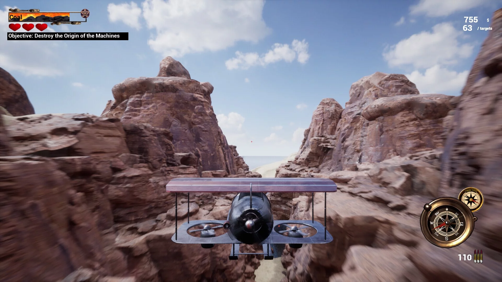 Изображение игры: Mirage: A Biplane Adventure
