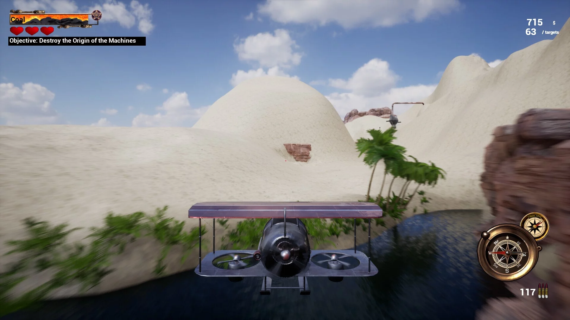 Изображение игры: Mirage: A Biplane Adventure