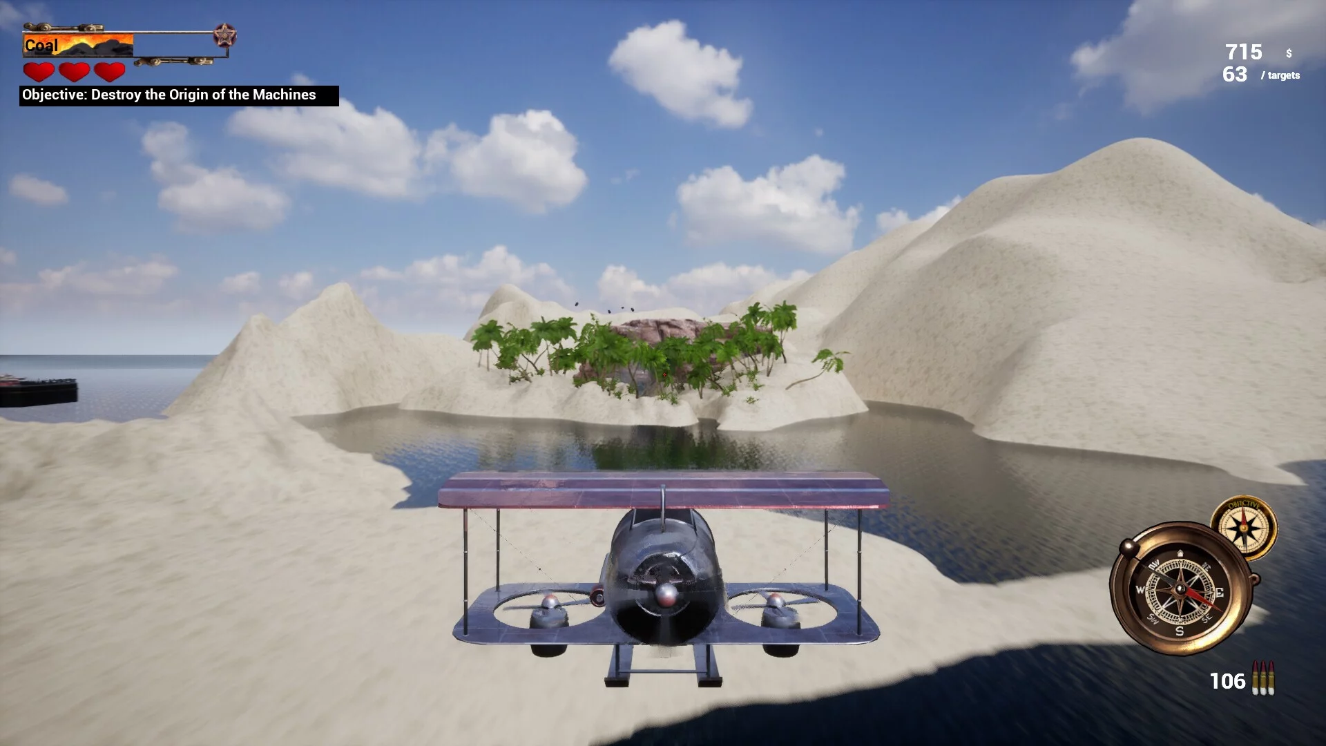 Изображение игры: Mirage: A Biplane Adventure