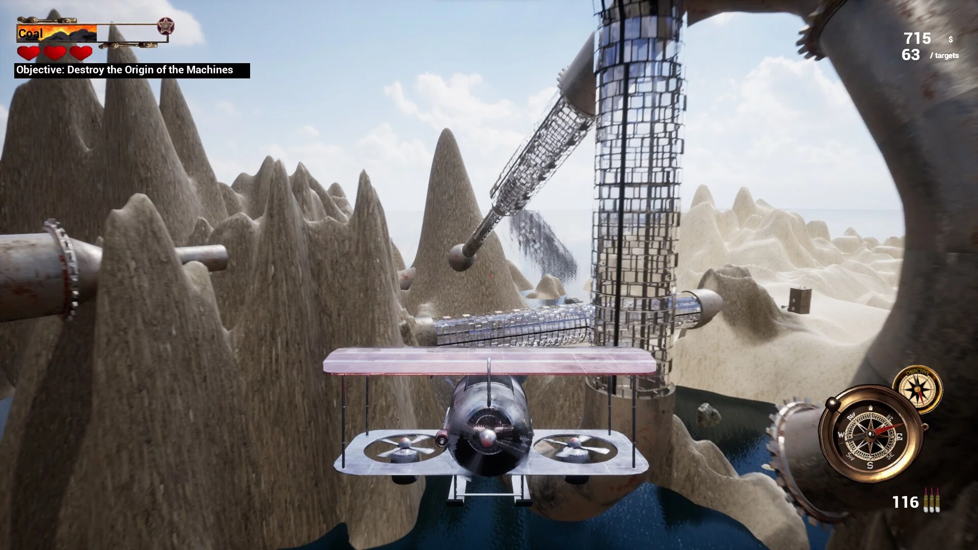 Изображение игры: Mirage: A Biplane Adventure