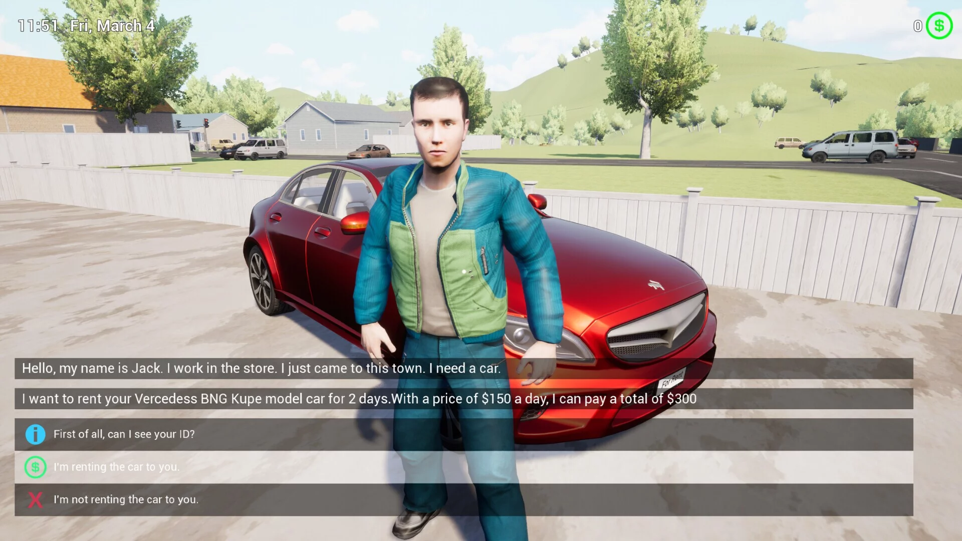 Изображение игры: Rent A Car Simulator 24: Prologue