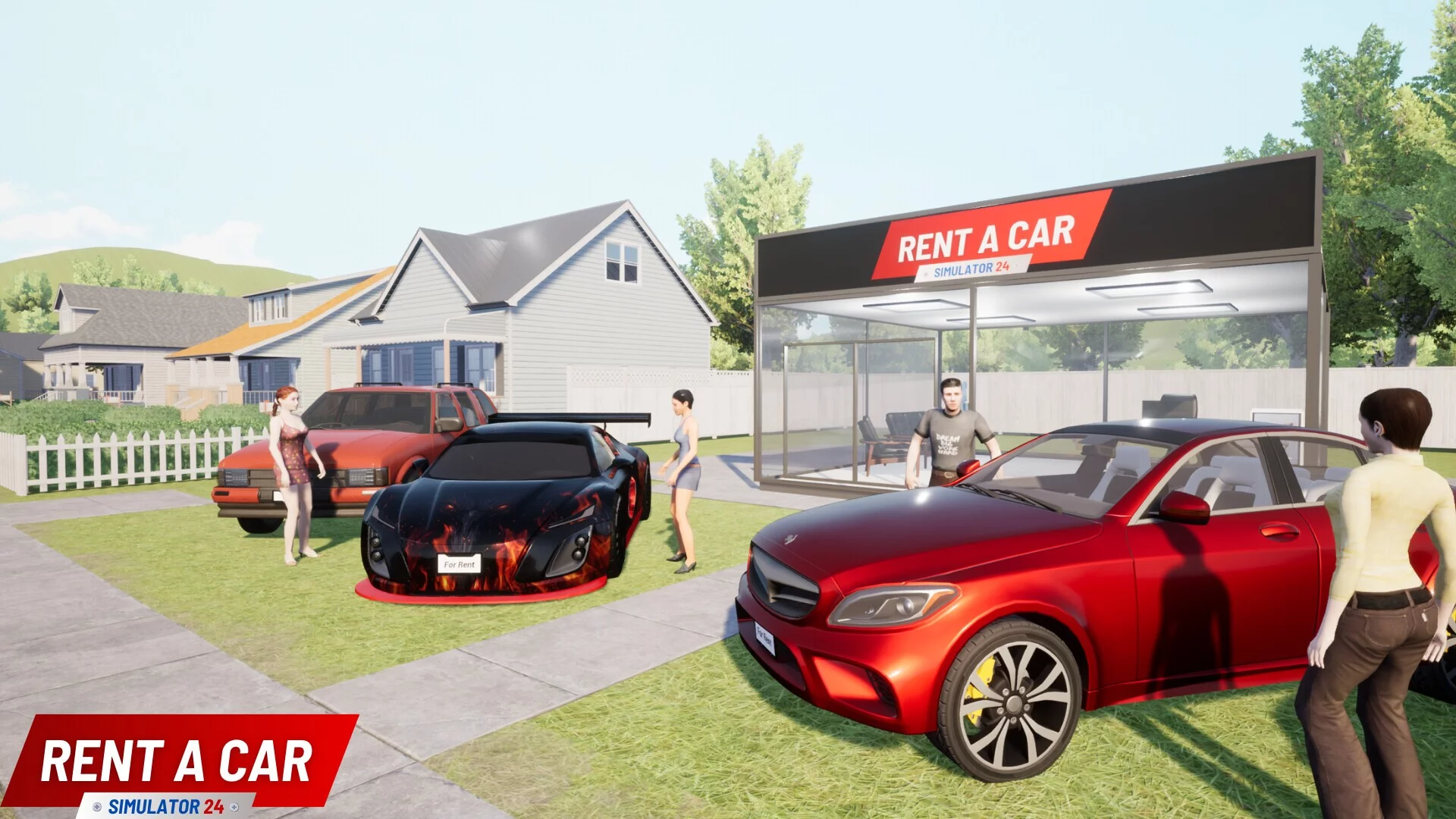 Изображение игры: Rent A Car Simulator 24: Prologue