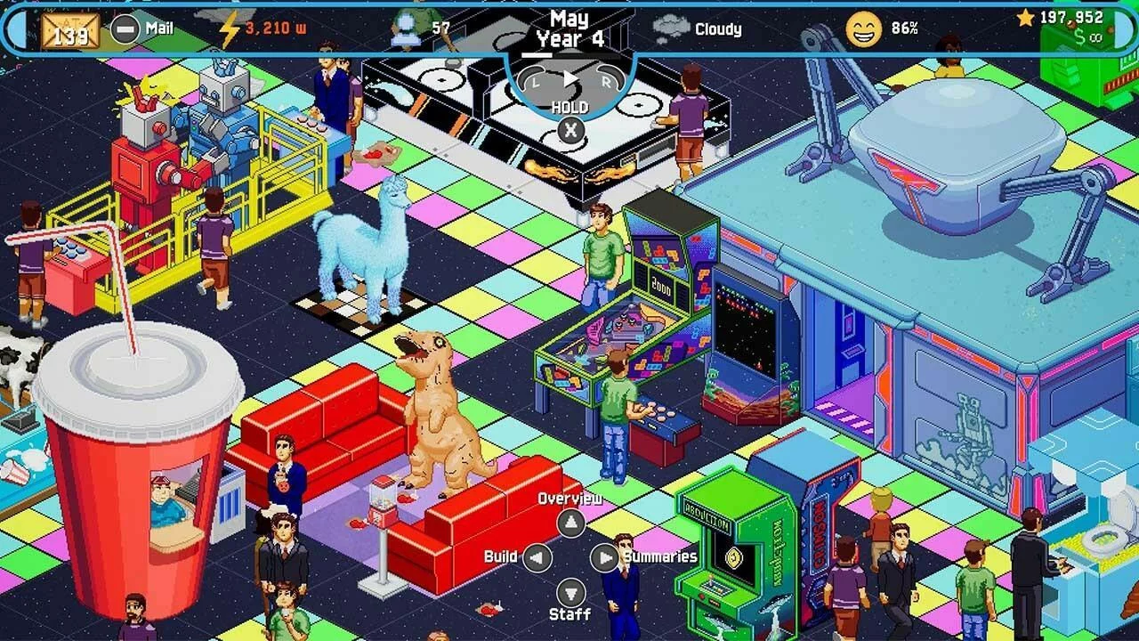 Изображение игры: Arcade Tycoon: Simulation Game