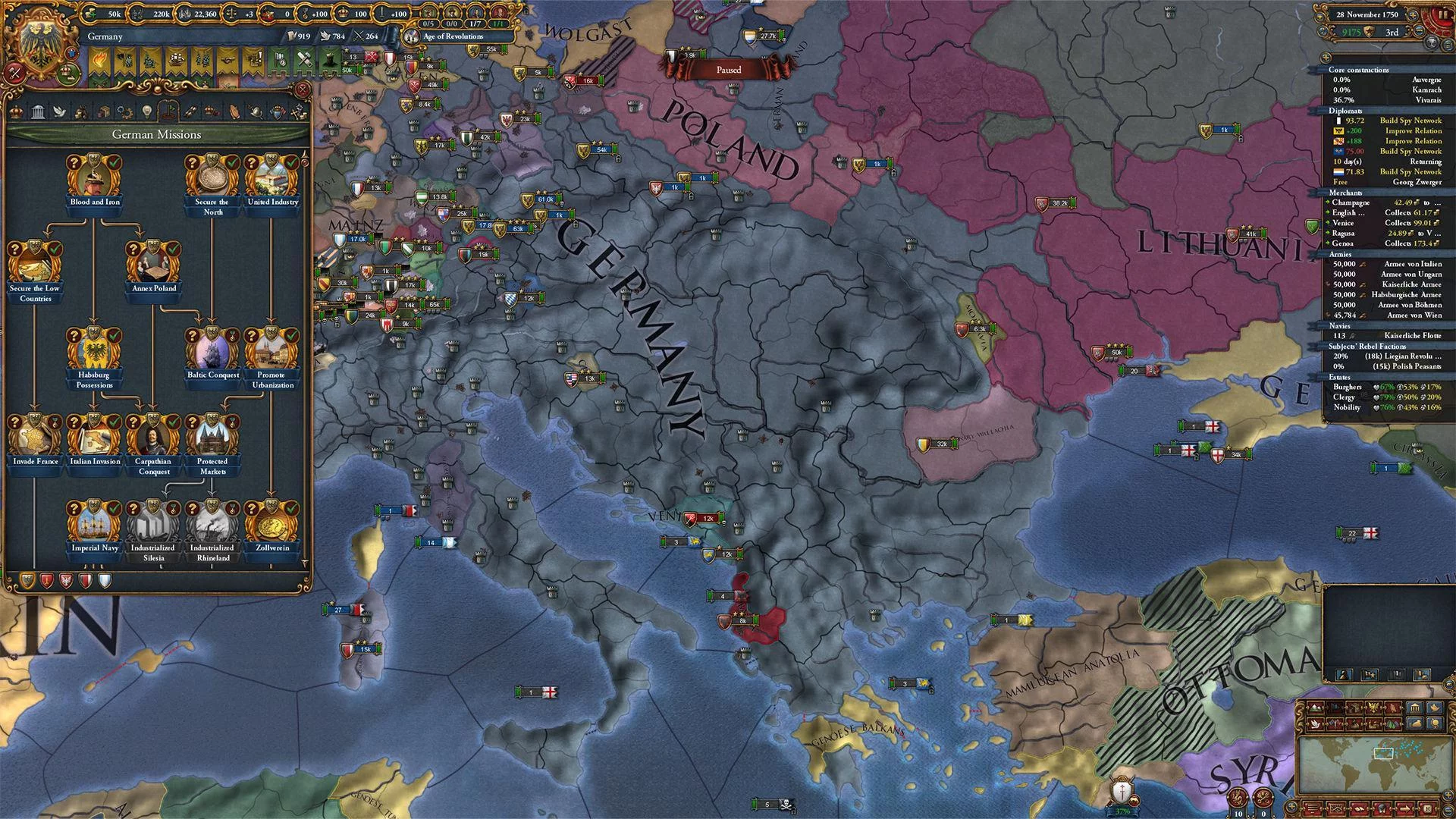 Изображение игры: Europa Universalis IV: Winds of Change