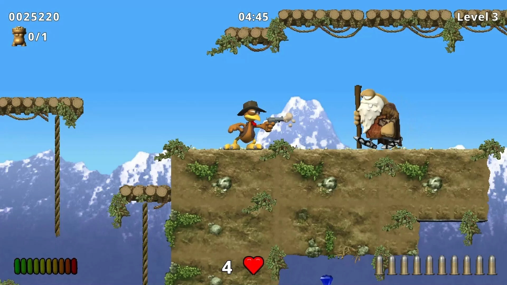 Изображение игры: Moorhuhn Jump and Run 'Traps and Treasures 2'