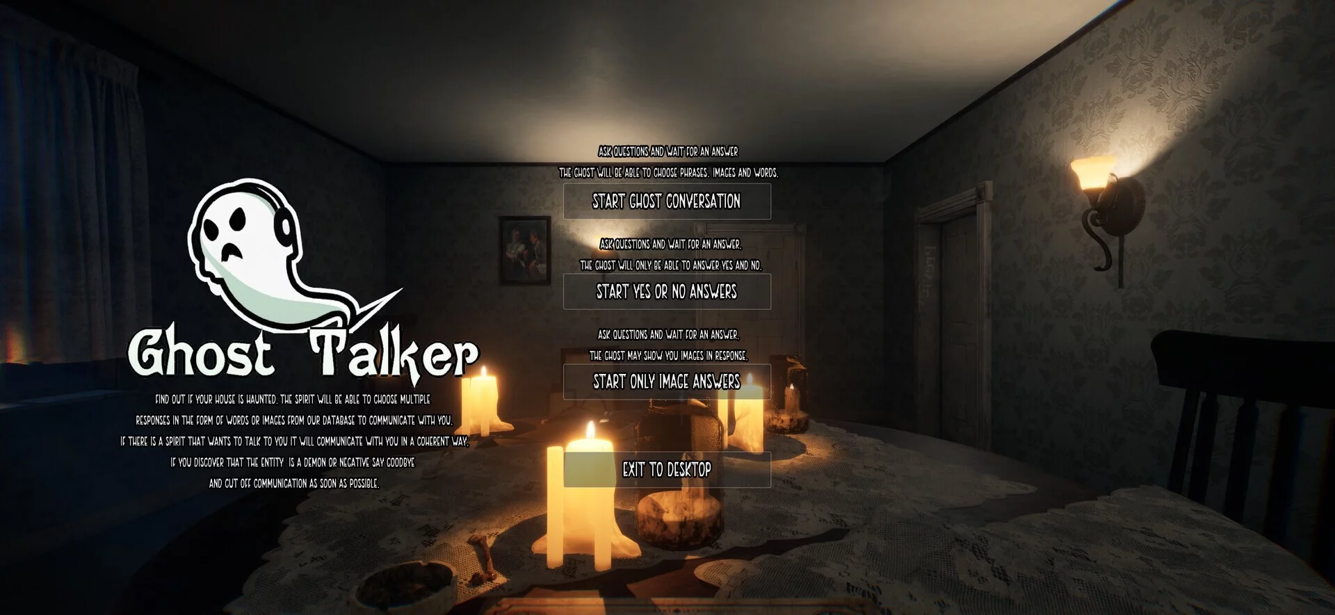 Изображение игры: Ghost Talker