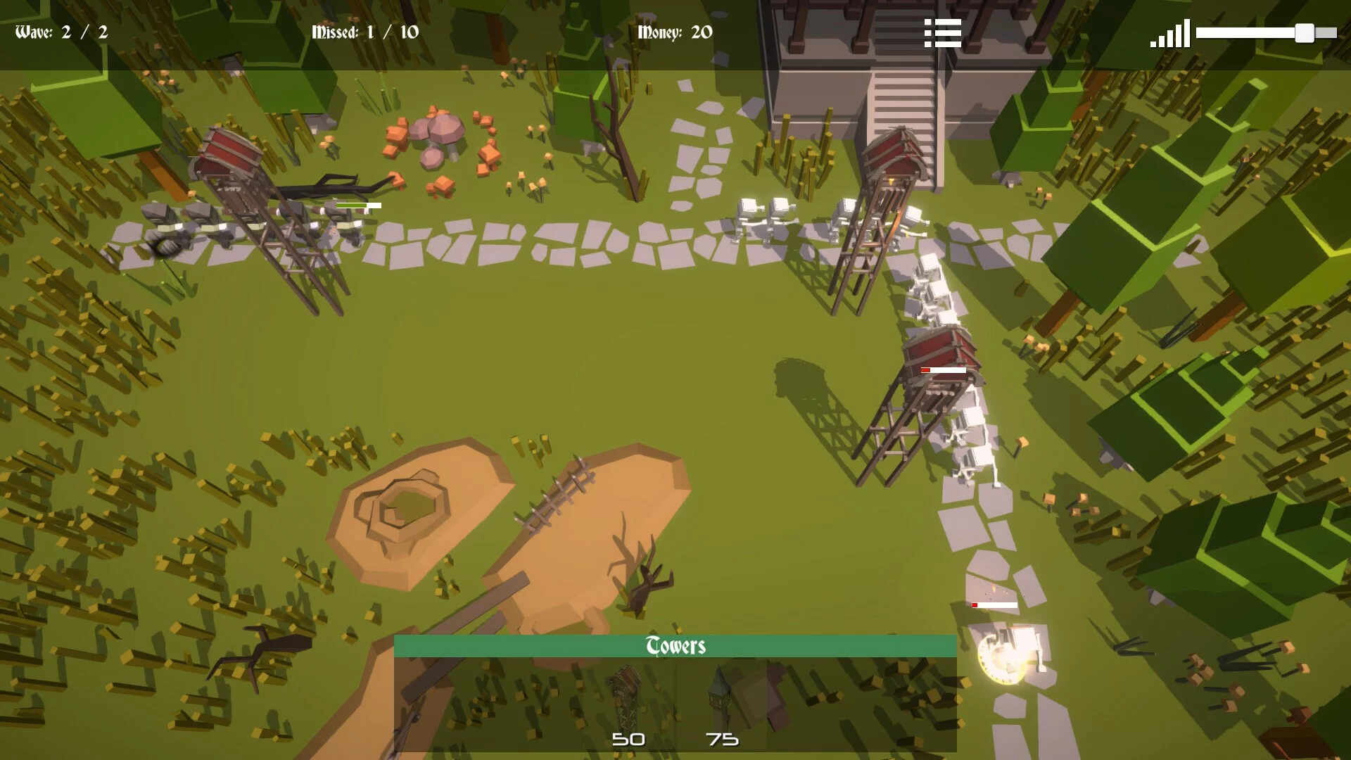 Изображение игры: Undead Tower Defense