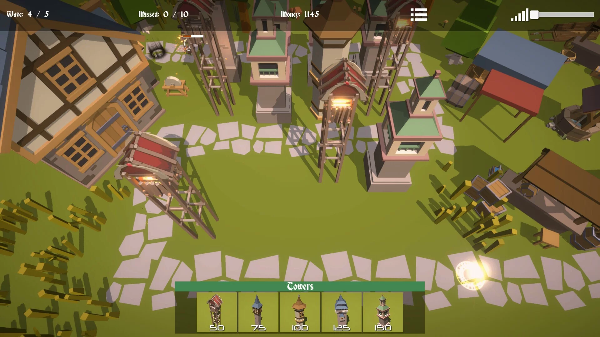 Изображение игры: Undead Tower Defense