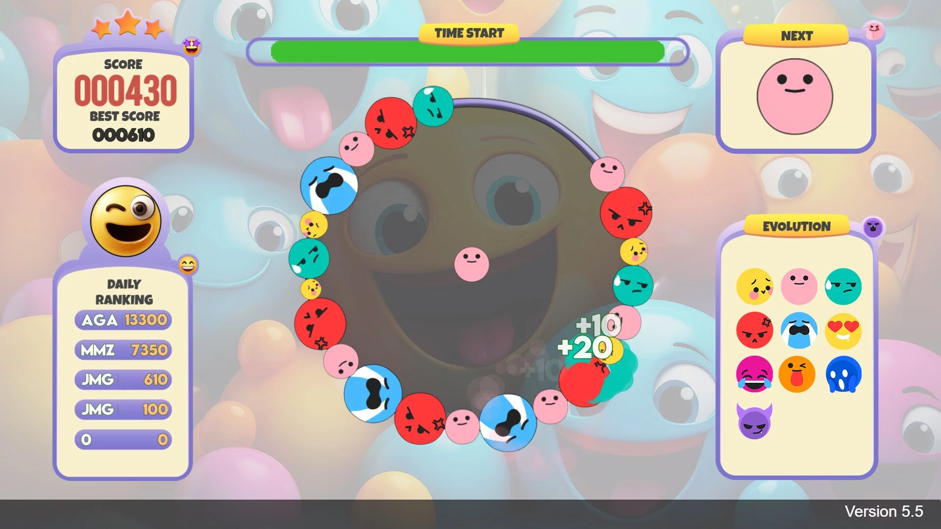 Изображение игры: Emoji Connect