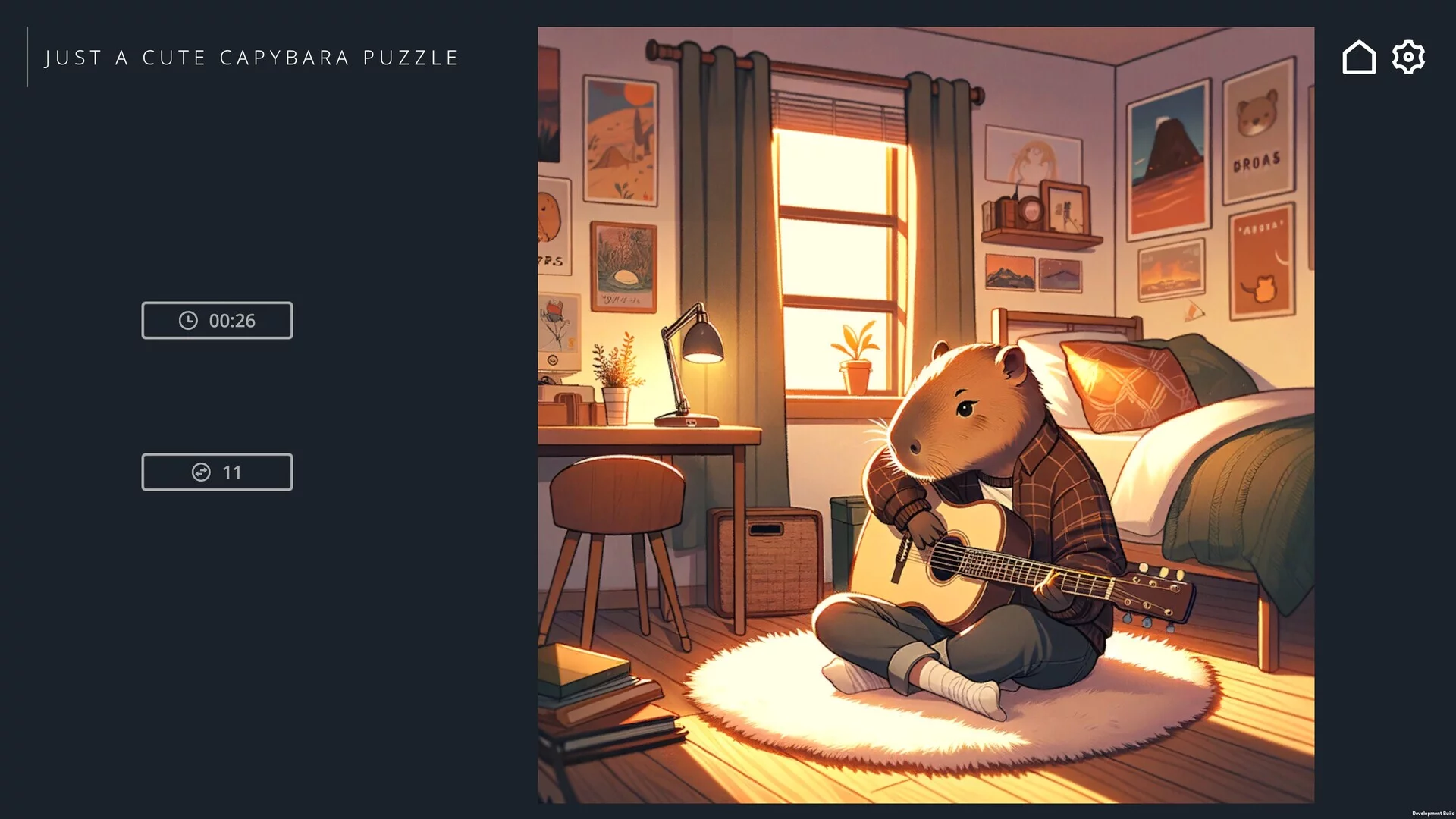 Изображение игры: Just a Cute Capybara Puzzle