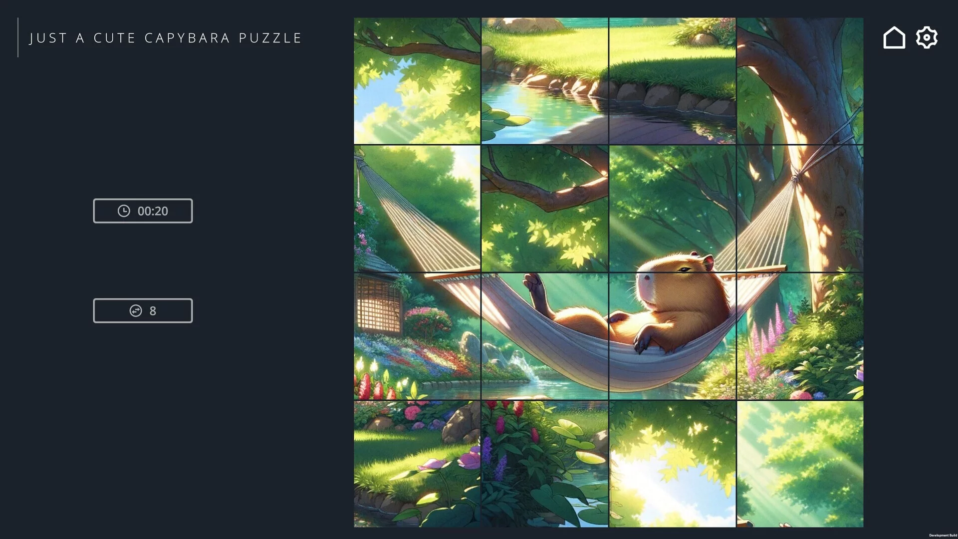 Изображение игры: Just a Cute Capybara Puzzle