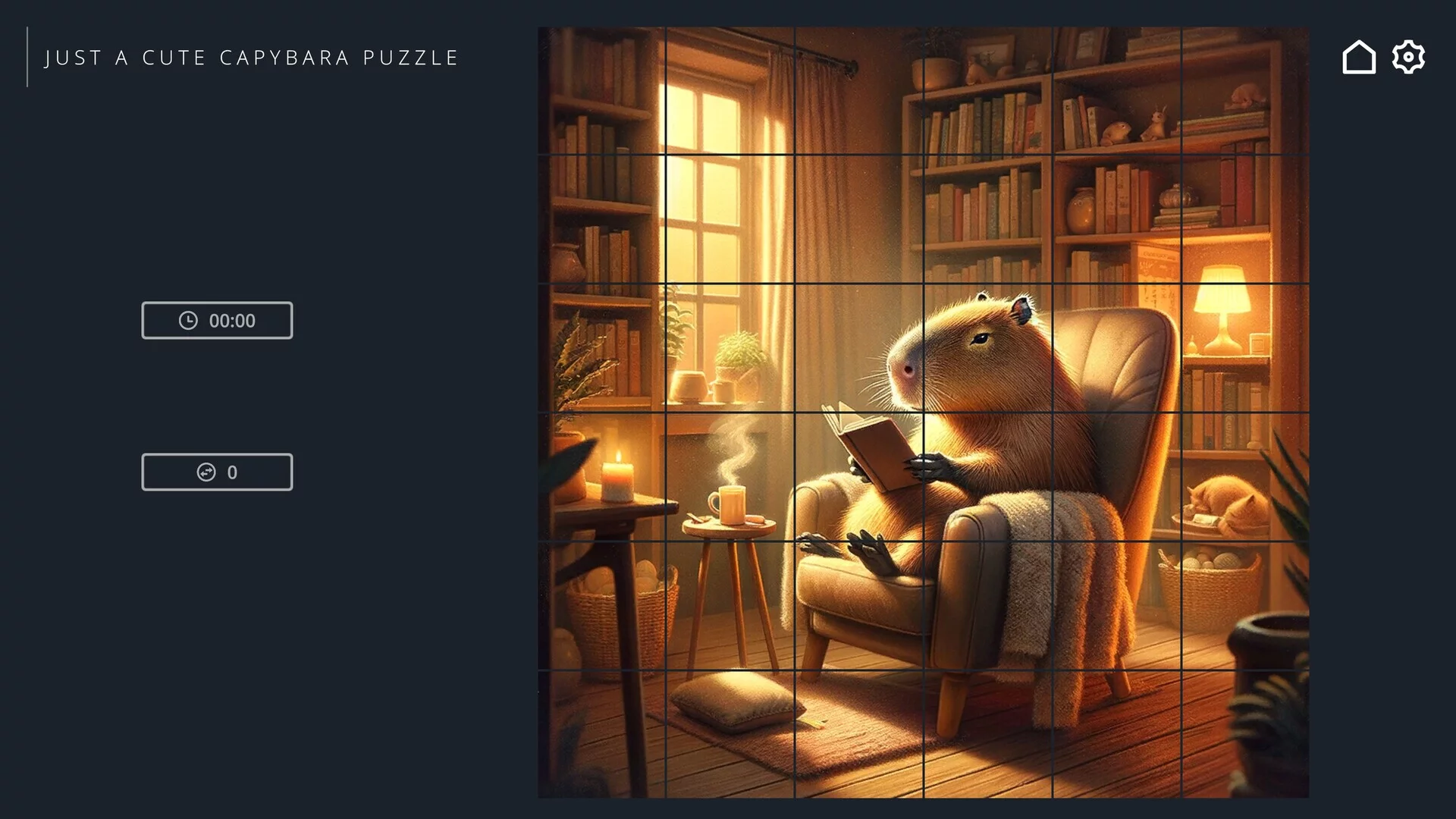 Изображение игры: Just a Cute Capybara Puzzle
