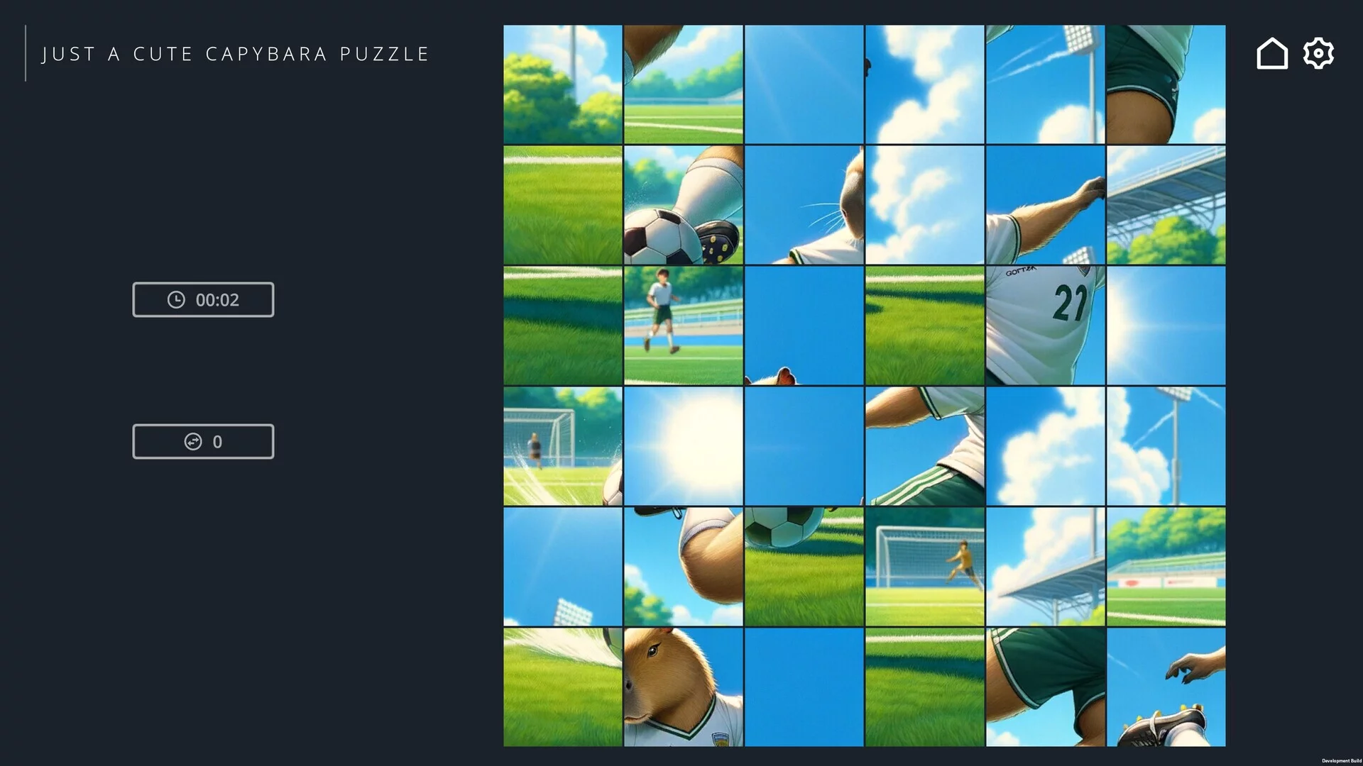 Изображение игры: Just a Cute Capybara Puzzle