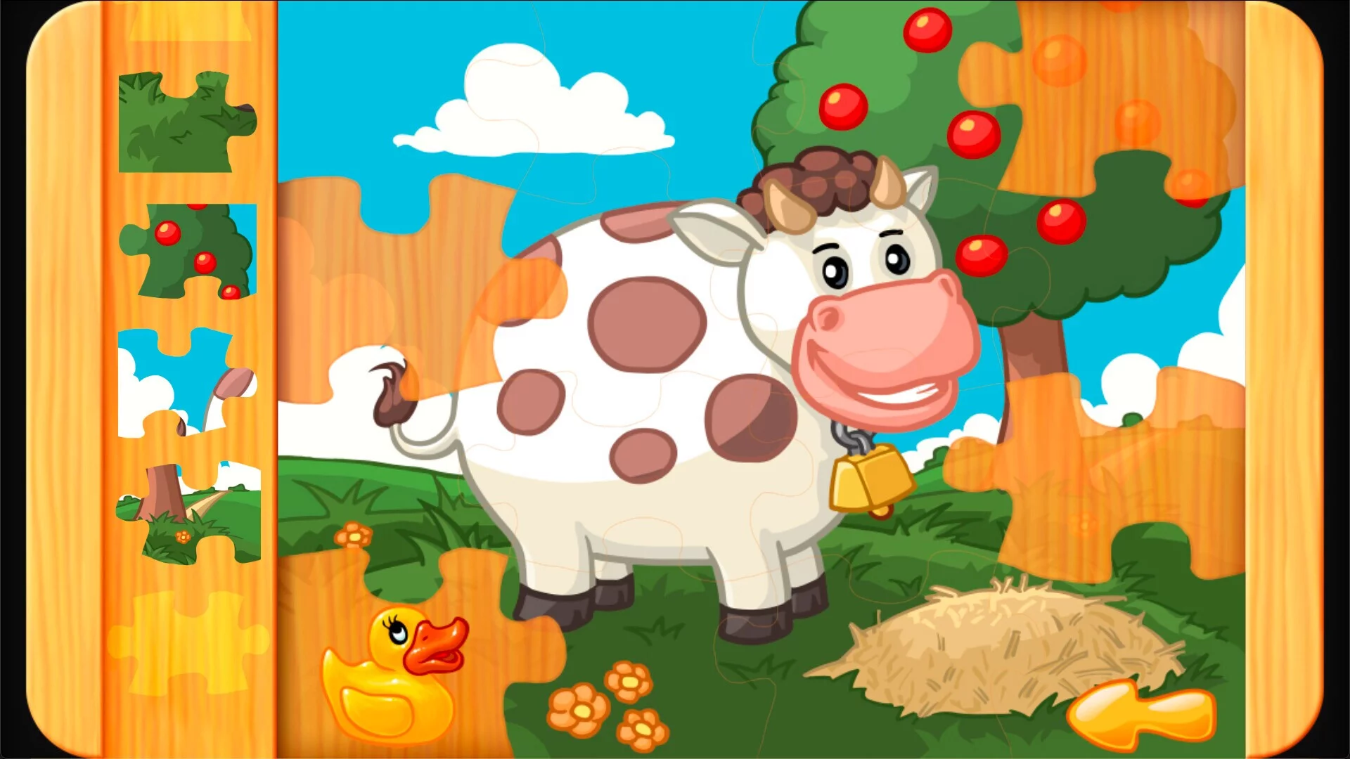 Изображение игры: Animal Farm Jigsaw Games for Toddlers, Babys and Kids