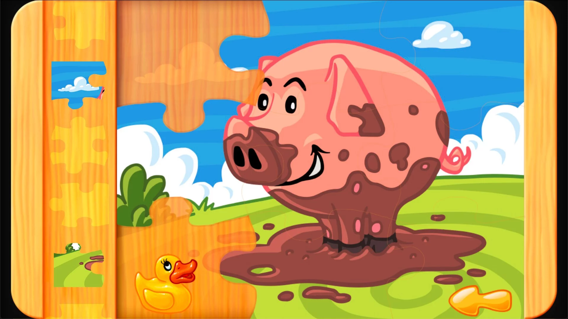Изображение игры: Animal Farm Jigsaw Games for Toddlers, Babys and Kids