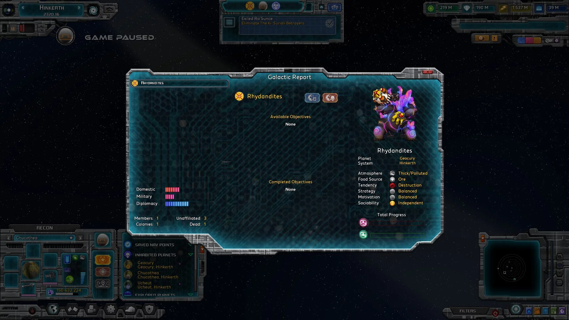 Изображение игры: Galactic Ruler Enlightenment