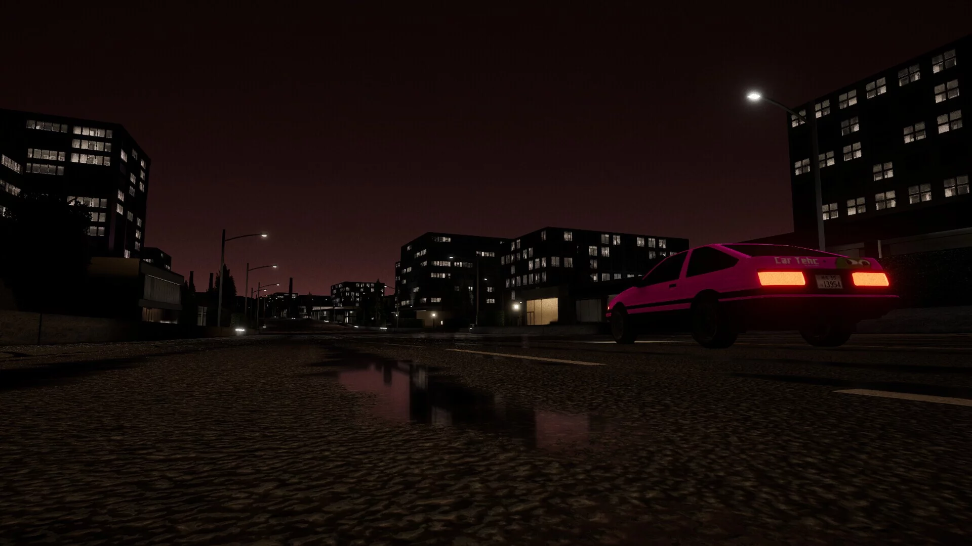 Изображение игры: Late Night Drift