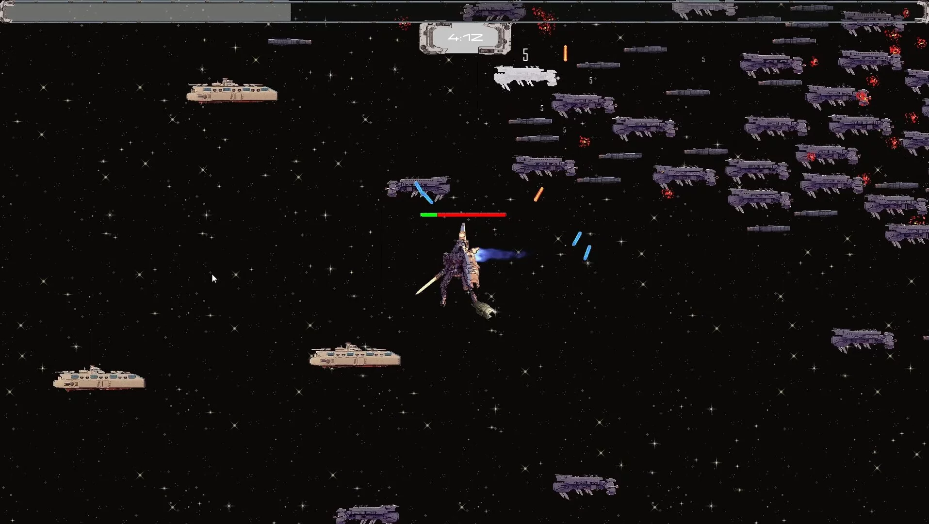 Изображение игры: Spaceborne Survivors