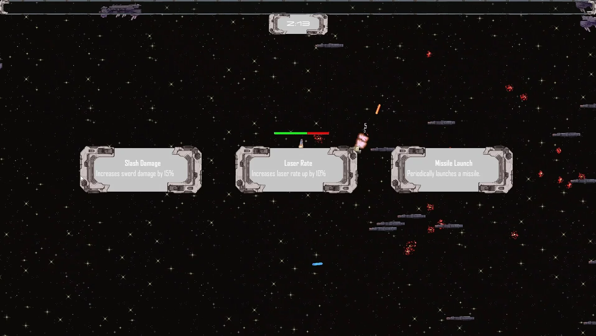 Изображение игры: Spaceborne Survivors