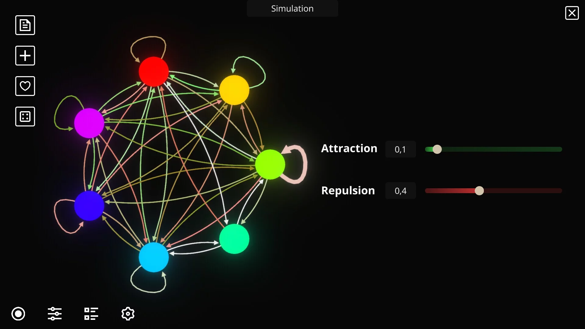 Изображение игры: Artificial Life Simulator