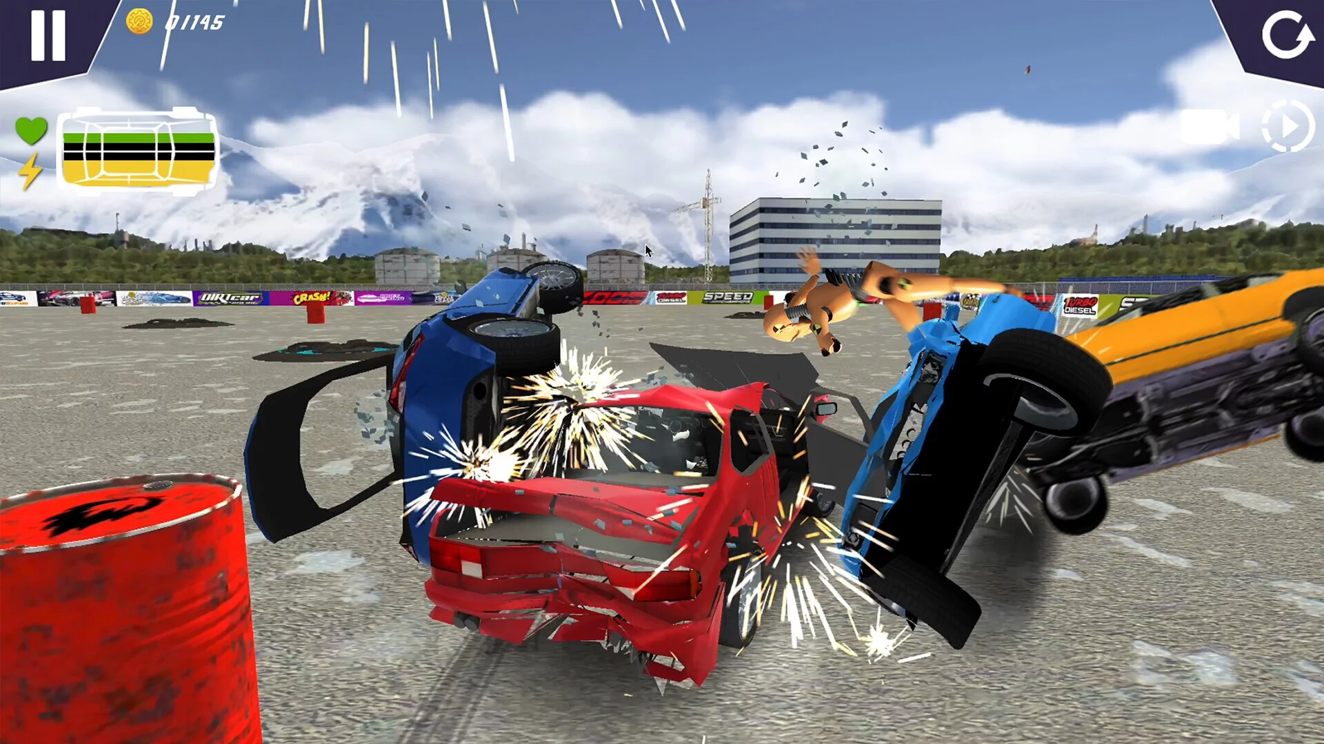 Изображение игры: CCO Car Crash Online Simulator