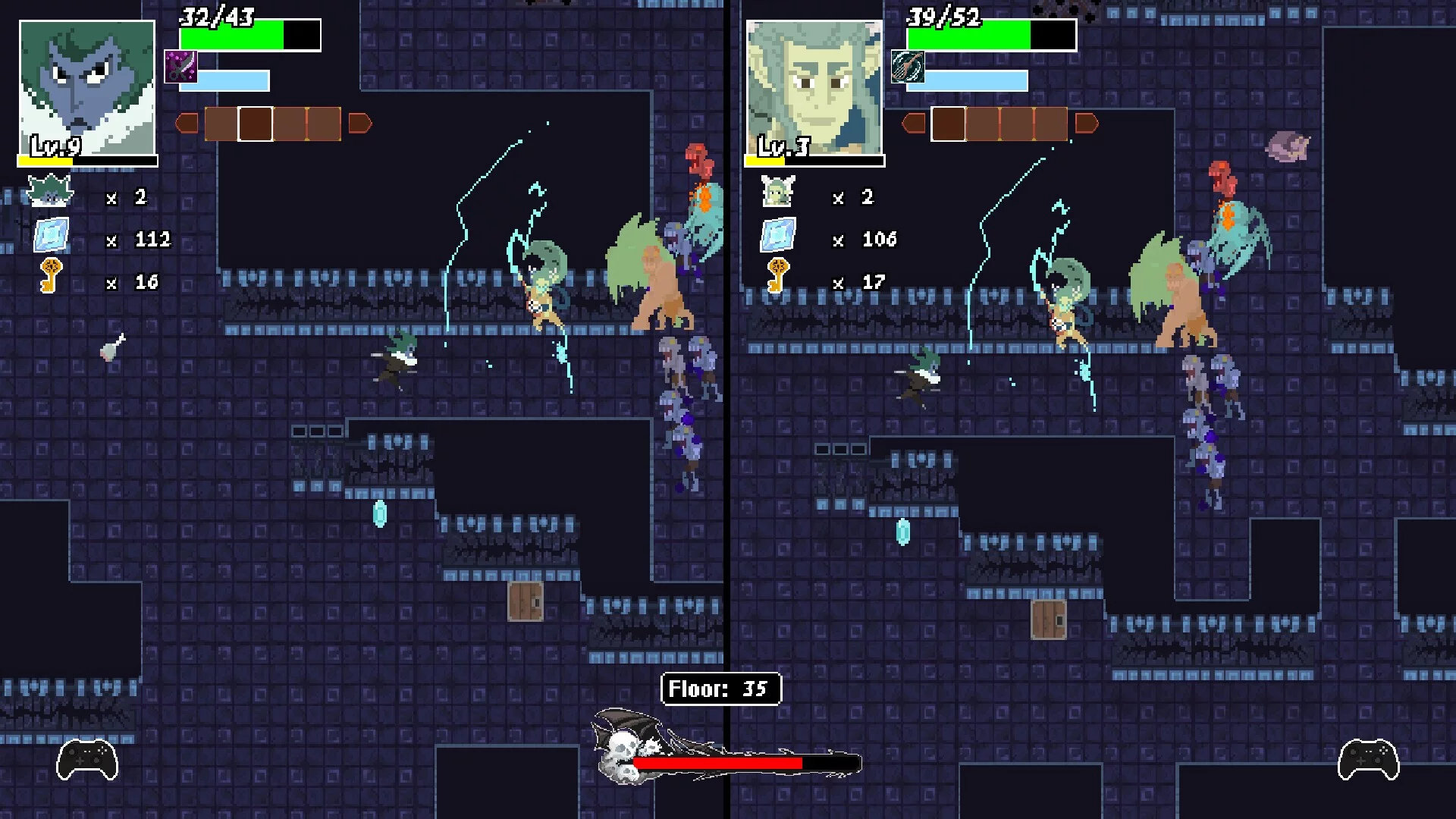 Изображение игры: Dungeons of Alethrion