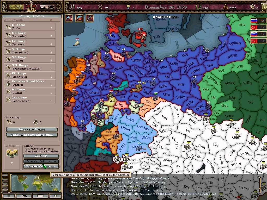 Изображение игры: Victoria: Revolutions