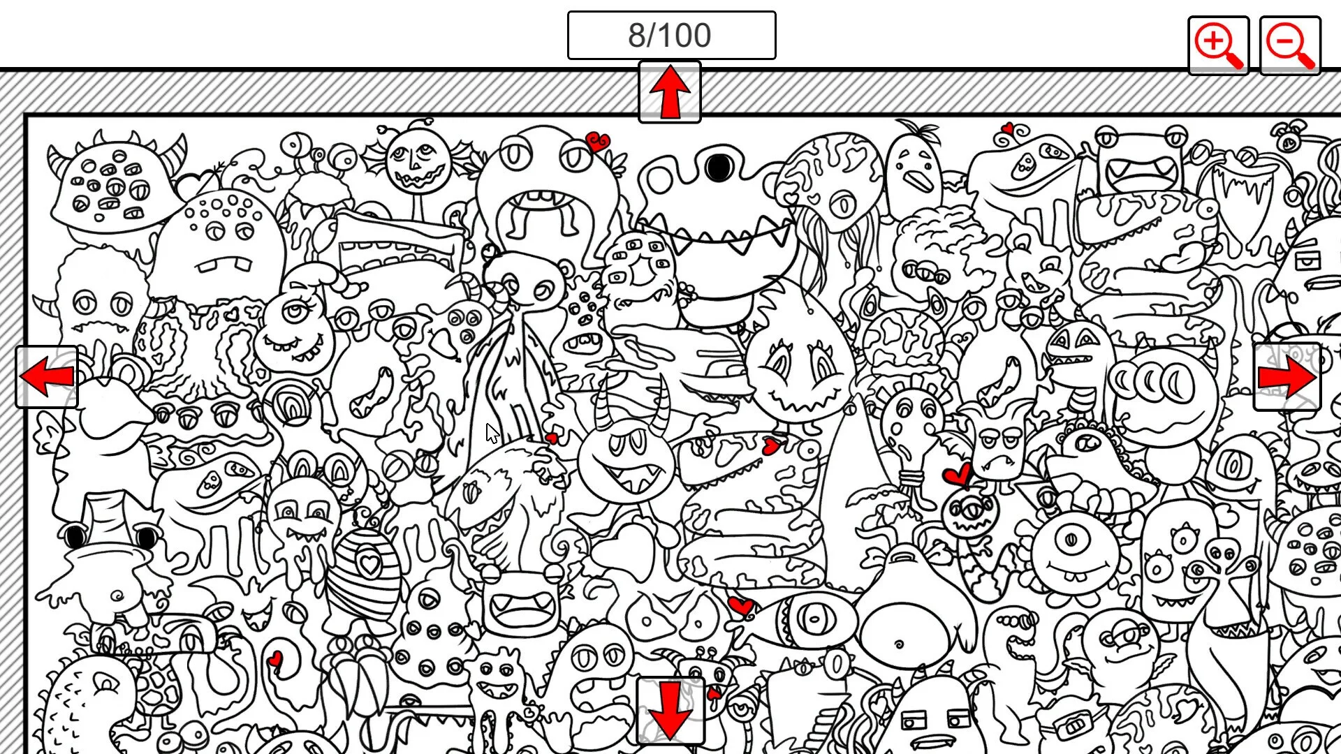 Изображение игры: SEARCH ALL - HEARTS
