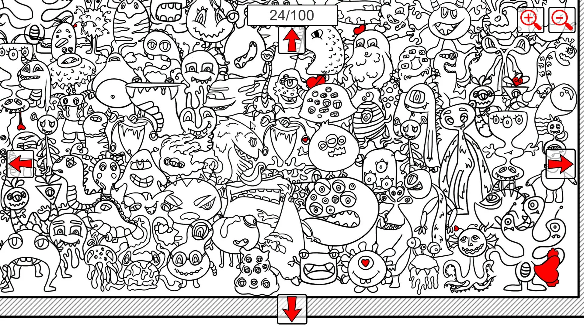Изображение игры: SEARCH ALL - HEARTS