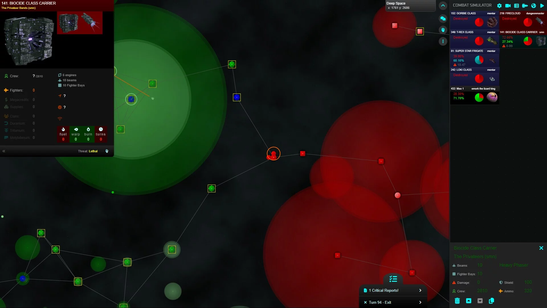 Изображение игры: VGA Planets Nu