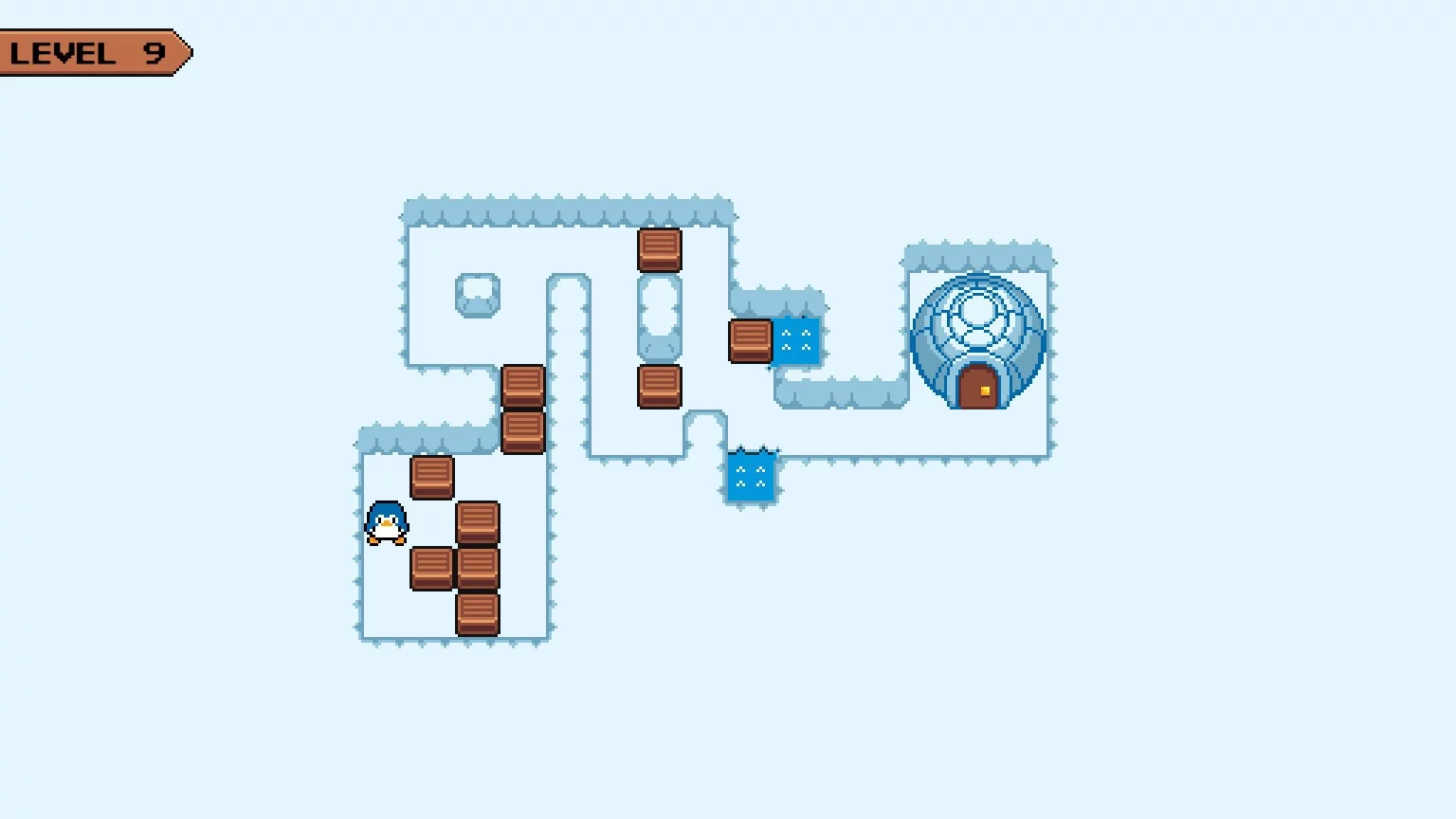 Изображение игры: SokoPenguin