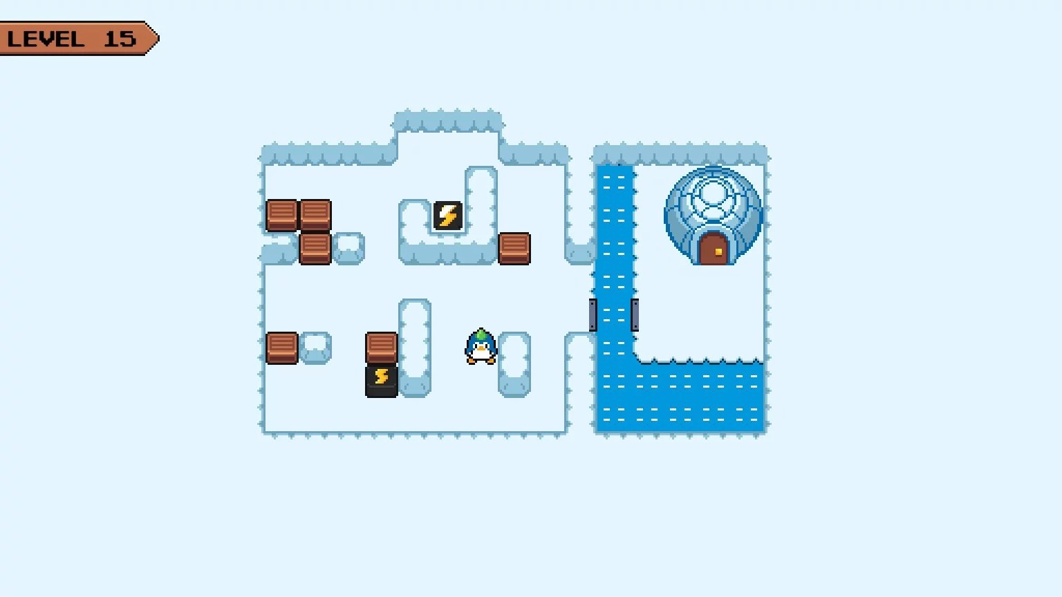 Изображение игры: SokoPenguin