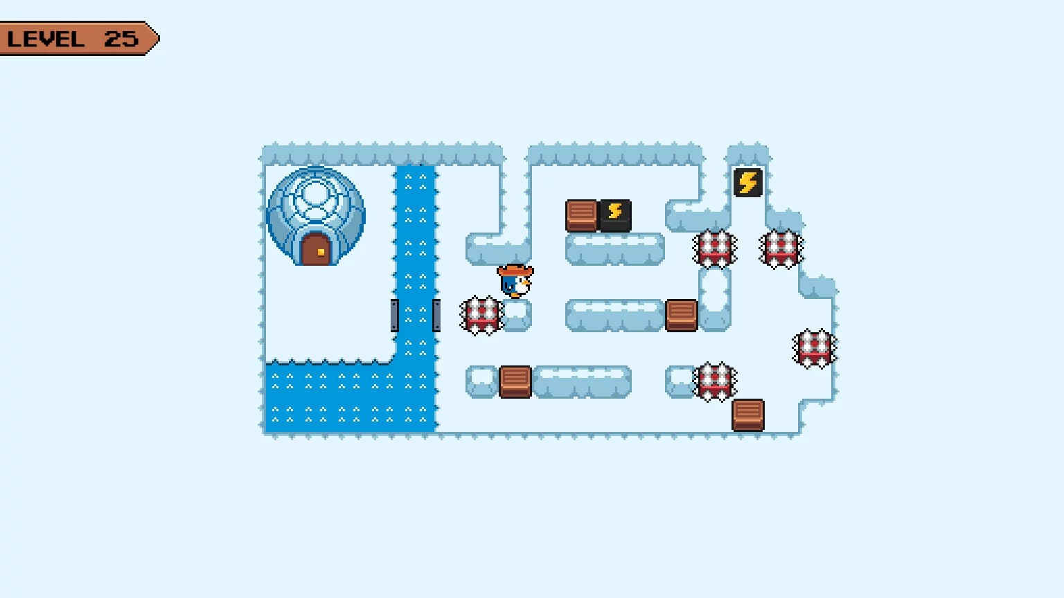 Изображение игры: SokoPenguin
