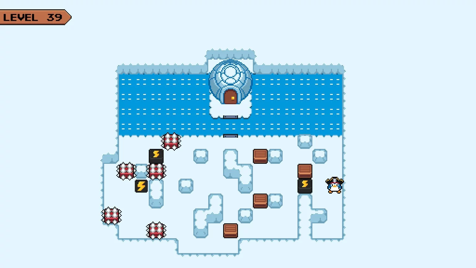 Изображение игры: SokoPenguin