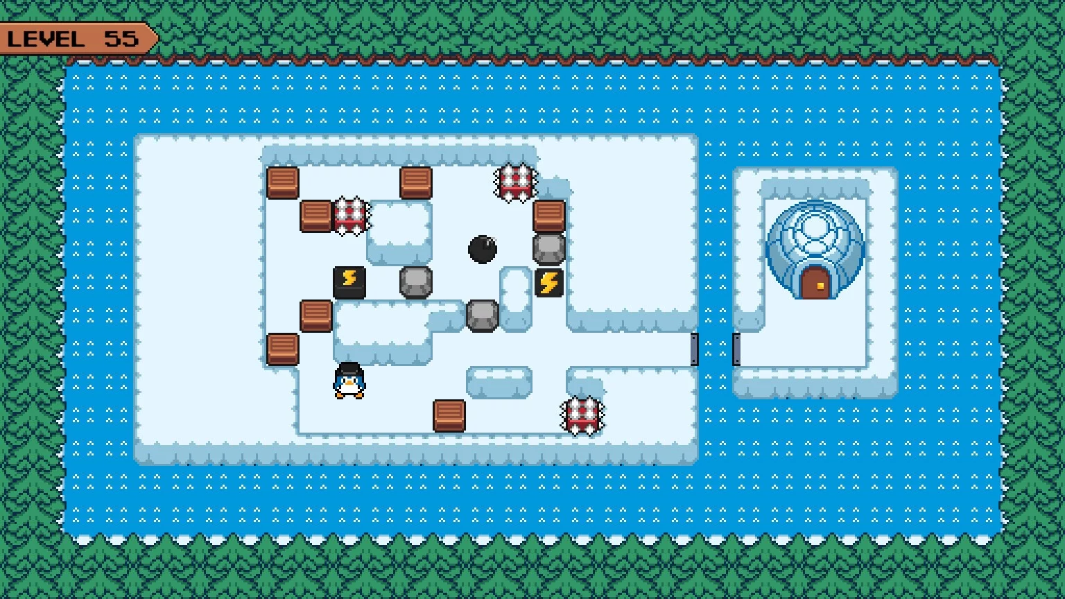 Изображение игры: SokoPenguin