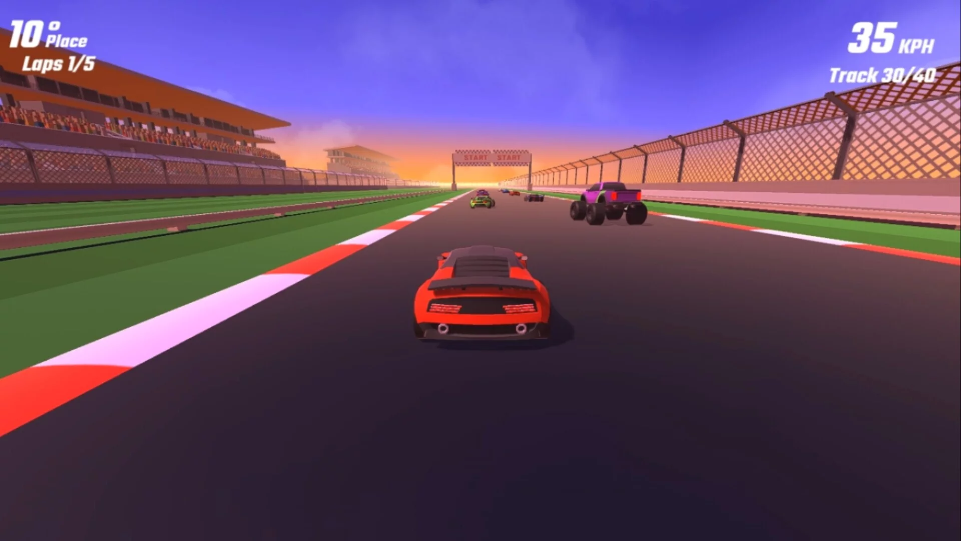 Изображение игры: Retrolution Racing