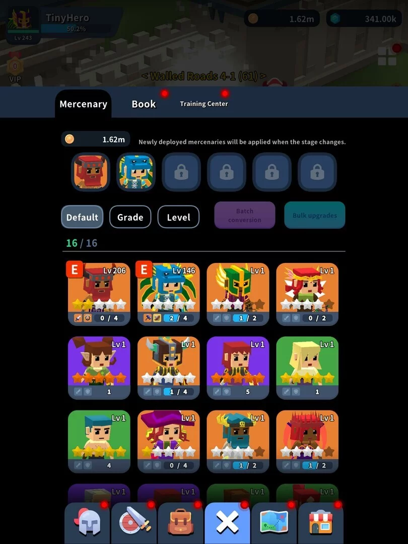 Изображение игры: Tiny Hero Idle