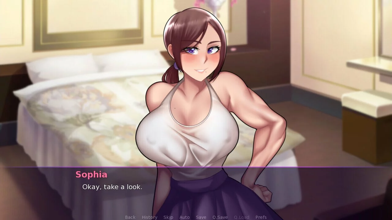 Изображение игры: My Stepmom is a Futanari Chemist