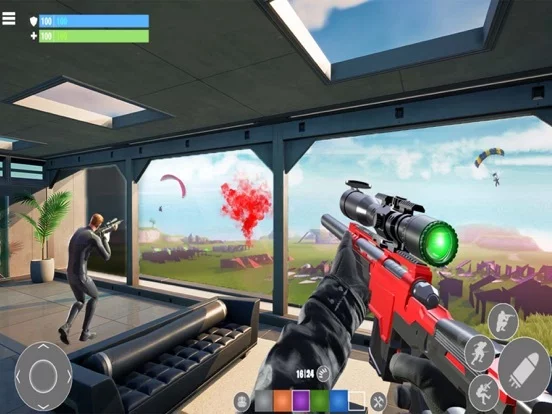 Изображение игры: Fort Shooting Battle Royale 3D