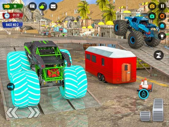 Изображение игры: Monster Truck - 4x4,Stunt,Race