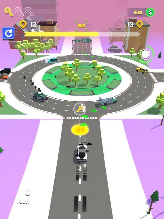 Изображение игры: Crazy Driver 3D: Car Driving