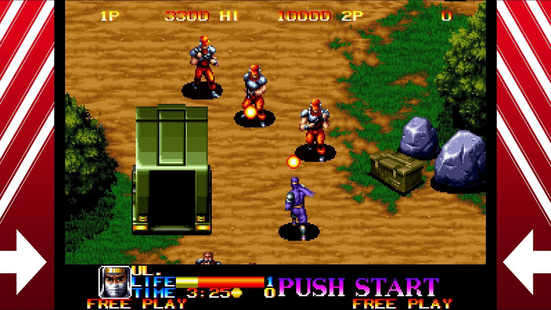 Изображение игры: NINJA COMMANDO