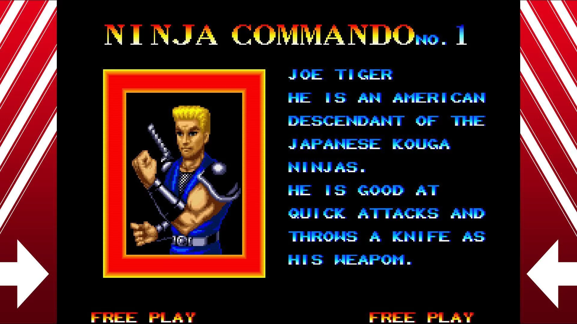 Изображение игры: NINJA COMMANDO