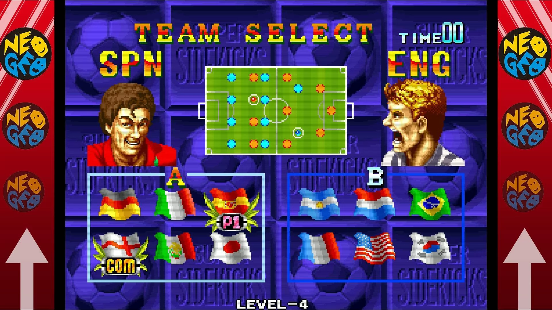 Изображение игры: SUPER SIDEKICKS