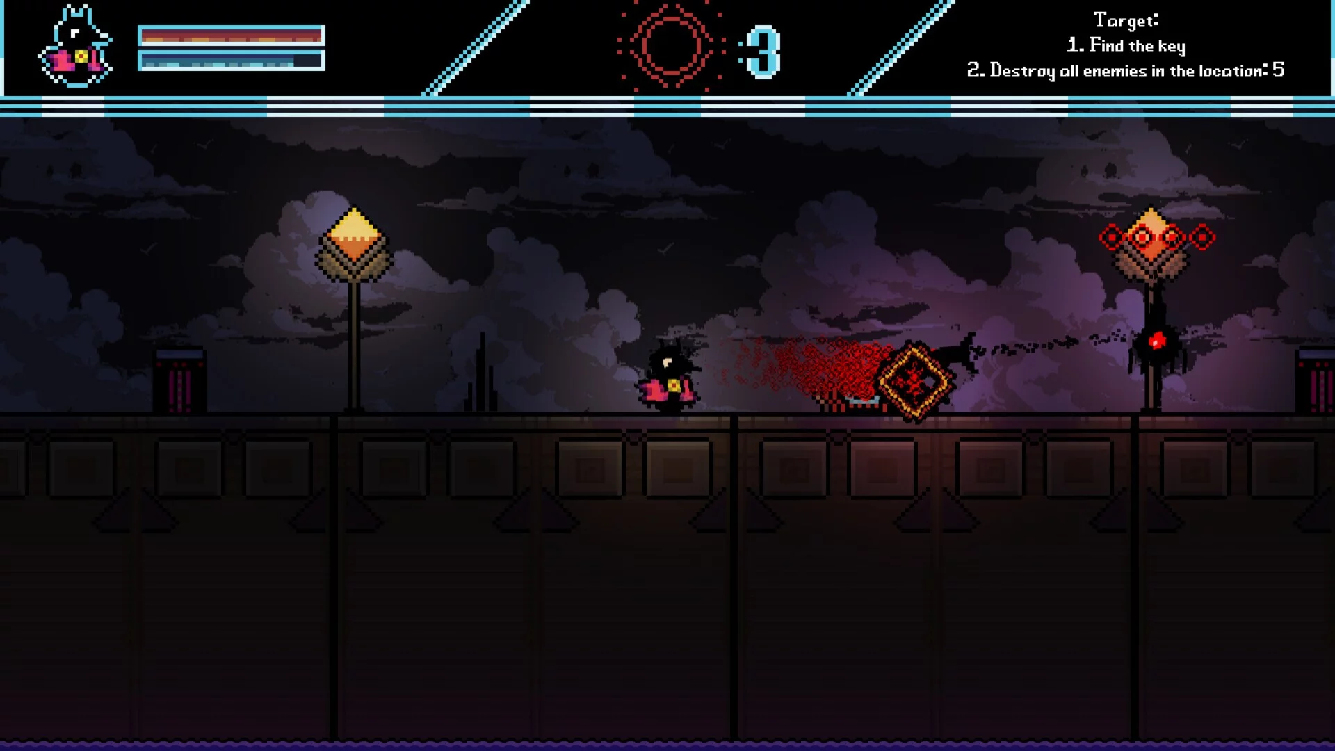 Изображение игры: DARK RAMPAGE
