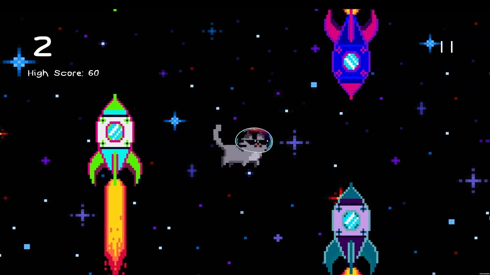 Изображение игры: Space Cats