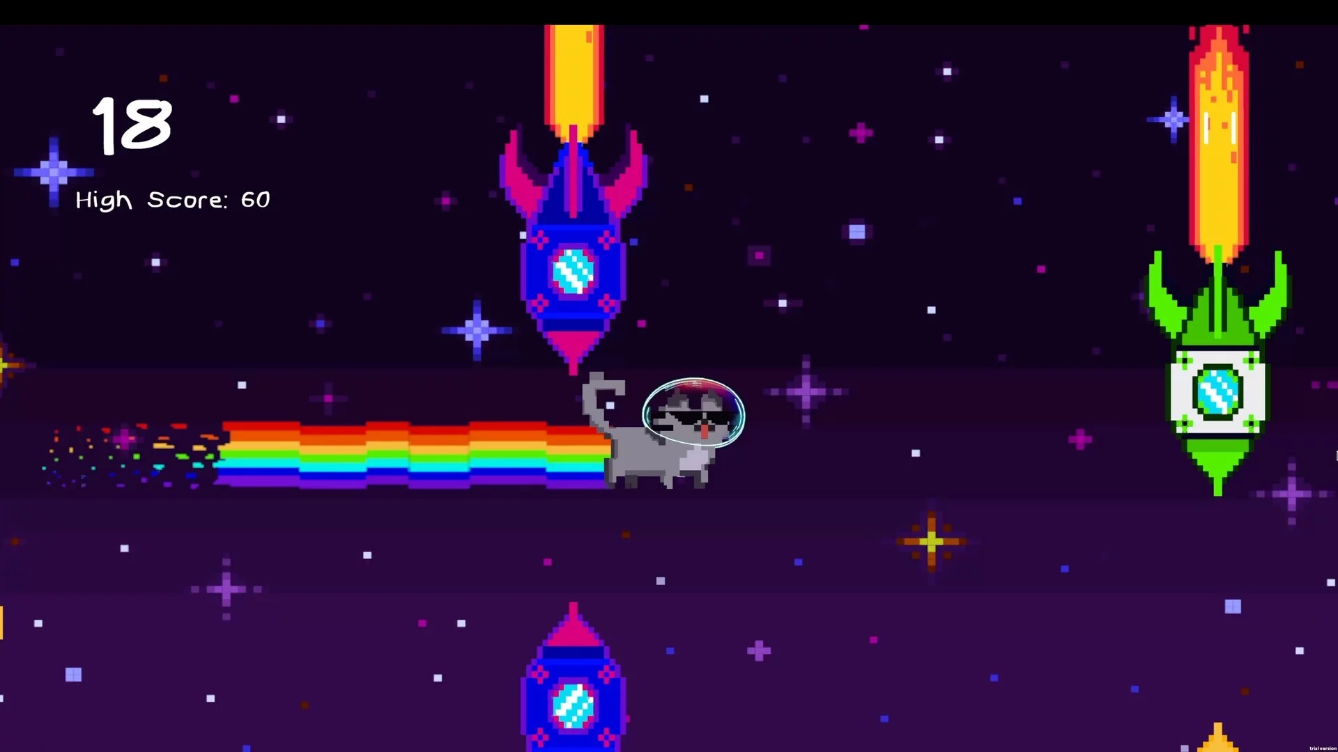 Изображение игры: Space Cats