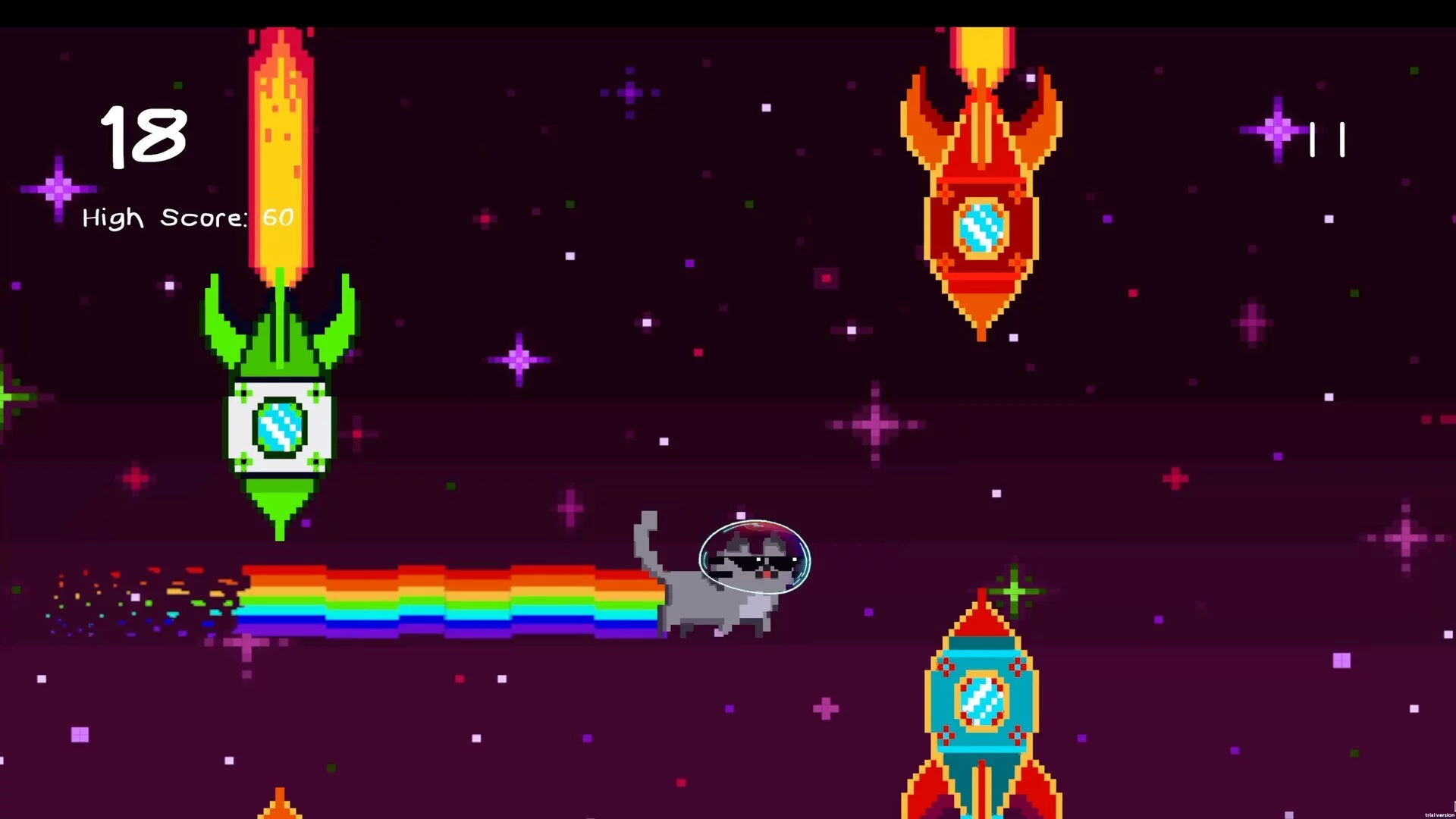 Изображение игры: Space Cats
