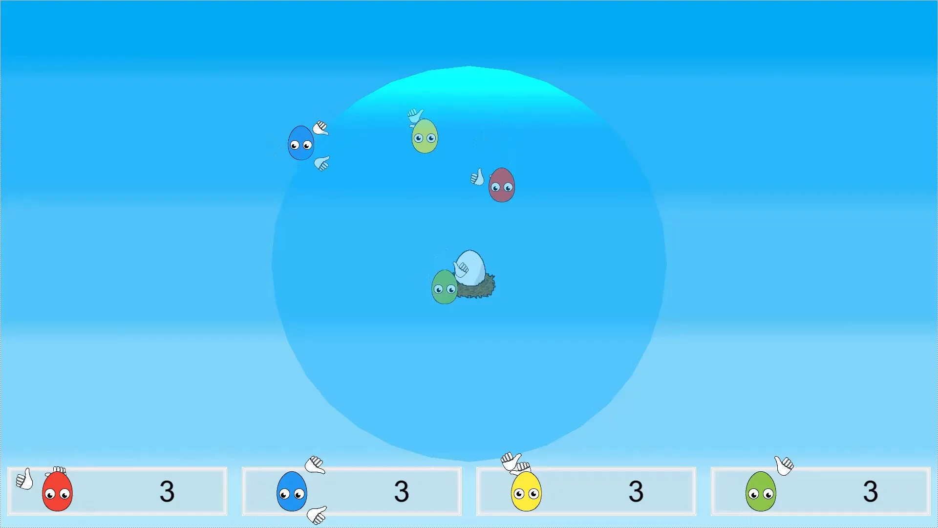Изображение игры: Two Hands Eggs