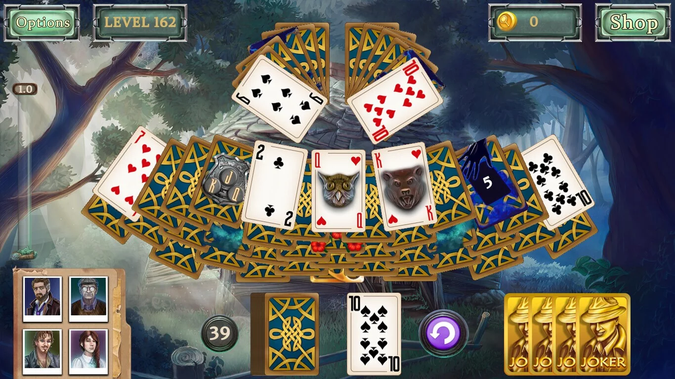 Изображение игры: Detective Secrets Solitaire. The Curse of the Village